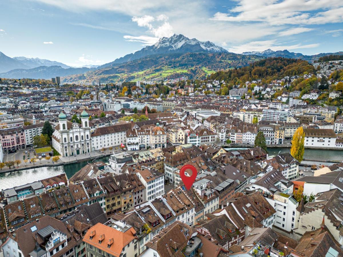 شقة A&Y Oldtown Penthouse Loft Luzern المظهر الخارجي الصورة