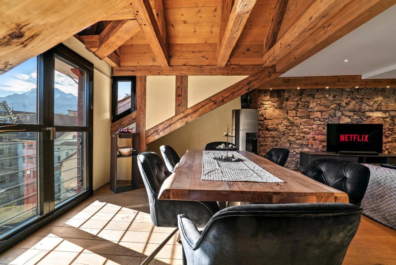 شقة A&Y Oldtown Penthouse Loft Luzern المظهر الخارجي الصورة